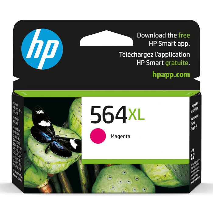 New, Pre-Owned - HP 564XL (CB324WN) Magenta Ink Cartridge