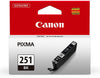 New, Pre-Owned - Canon CLI-251 Black Ink Cartridge