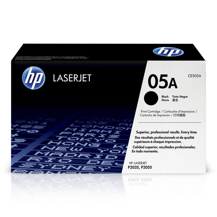 New, Pre-Owned - HP 05A High Yield Black LaserJet Toner Cartridge, CE505A