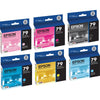 New, Pre-Owned - Epson 79 Black and Color (6 Pack) Ink Cartridges