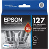 New, Pre-Owned - Epson 127 Black ink cartridge, Extra High Yield Capacity