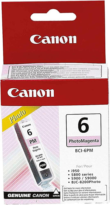 New, Pre-Owned - Canon BCI-6 Photo Magenta Ink Cartridge