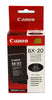 New, Pre-Owned - Canon BX-20 Black Ink Cartridge
