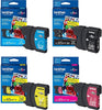 New, Pre-Owned - Brother LC65 Black, cyan, Magenta, Yellow Ink Cartridges