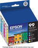 New, Pre-Owned - Epson T099 Cyan, Light Cyan, Magenta, Light Magenta & Yellow Ink Cartridges-5 Pack