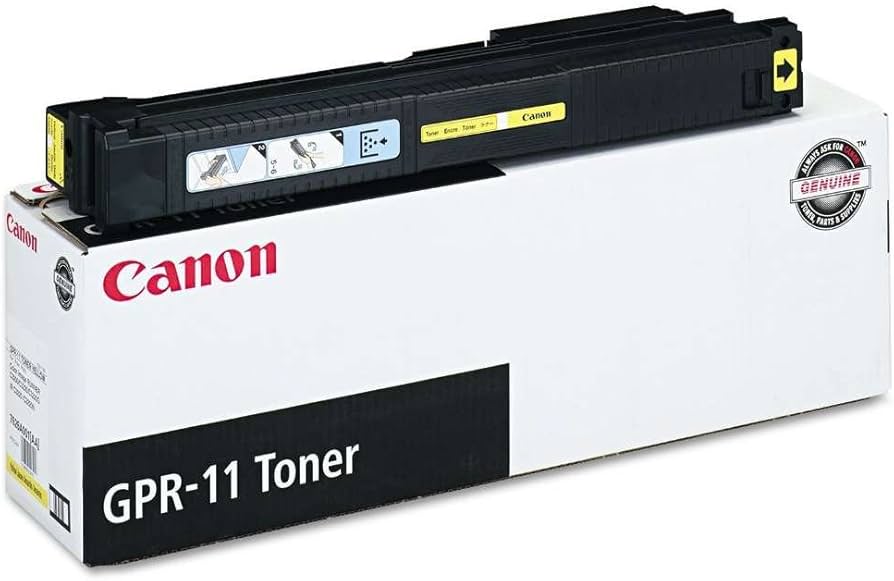 New, Pre-Owned -  GPR-11 High-Yield Yellow Toner Cartridge, 7626A001