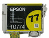 New, Pre-Owned - Epson 77 (T0774) Yellow Ink Cartridge