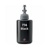 US Remanufactured for Epson 774 (T774120-S) 140ml Black High Yield Ink Bottle Made in the USA, T774120-S