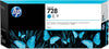 New, Pre-Owned - HP 728 300-ml (F9K17A) Cyan New, Pre-Owned - Ink Cartridge