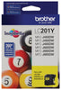 New, Pre-Owned - Brother LC201 Yellow Ink Cartridge
