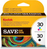 New, Pre-Owned - Kodak 30 Standard-Yield Black & Color Ink Cartridge