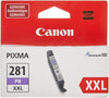 New, Pre-Owned - Canon CLI-281XXL Extra High Yield Photo Blue Ink Cartridge