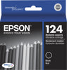 New, Pre-Owned - Epson 124 Black Ink Cartridge