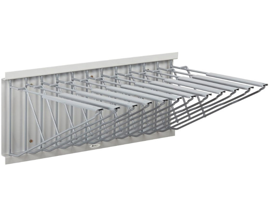 Blueprint Storage Pivot Wall Hanging Rack with Hangers