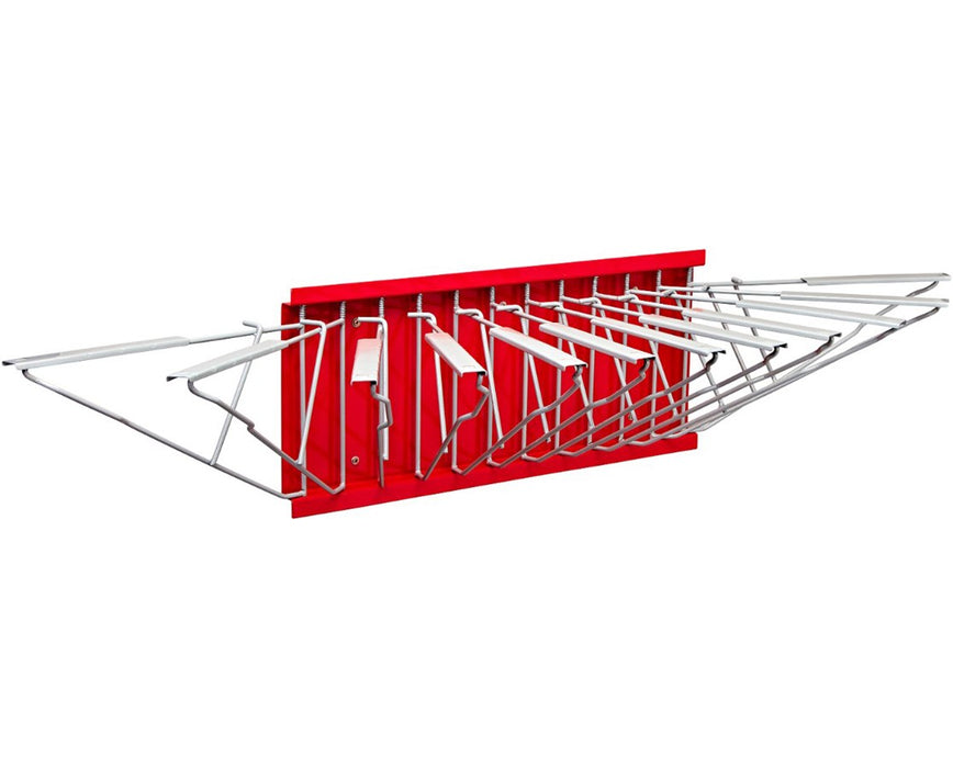 Blueprint Storage Pivot Wall Hanging Rack with Hangers