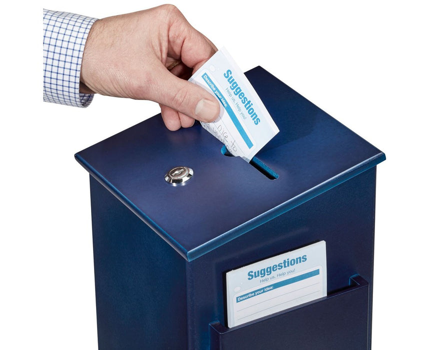 Square Wood Suggestion Box