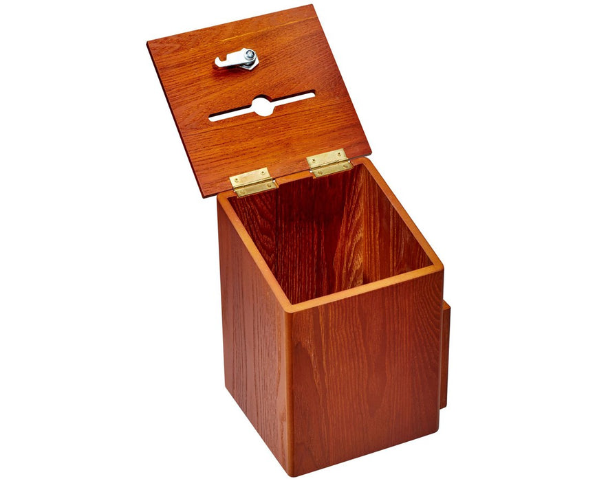Square Wood Suggestion Box