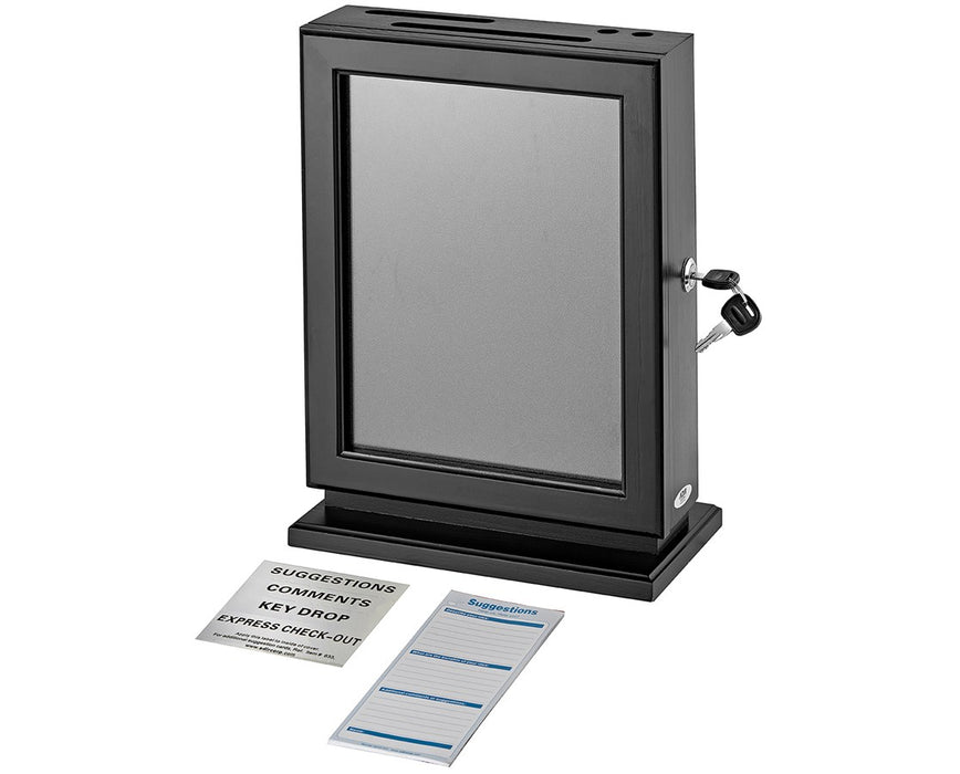 Customizable Wood Suggestion Box