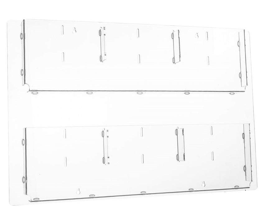 Hanging Magazine Rack with Adjustable Pockets