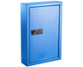 AdirOffice Key Cabinet with Combination Lock, 40 Hooks Blue 682-40-BLU