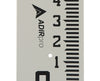 4-inch Wide Stream Gauge (100ths, 10ths, feet), 0-4 feet