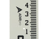 4-inch Wide Stream Gauge (100ths, 10ths, feet), 8-12 feet