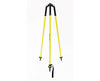 Aluminum Prism Pole Tripod, Yellow