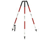 Aluminum Prism Pole Tripod - Red & White