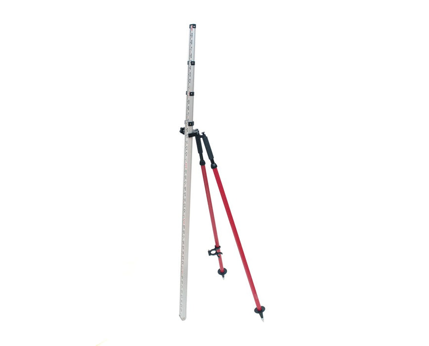 Leveling Rod Bipod Red