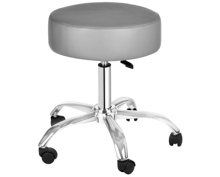 Pneumatic Height Adjustable Lux Exam Stool - Black