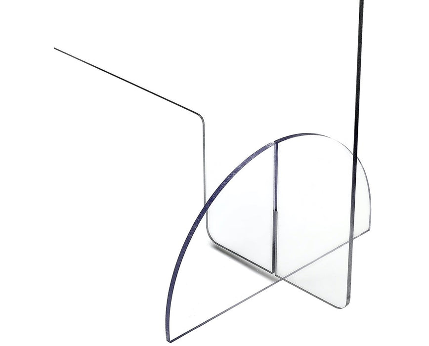 Acrylic Table Top Protective Sneeze Shield