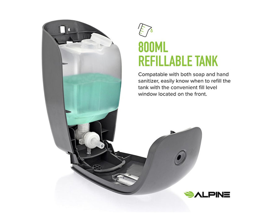 Liquid Soap and Hand Sanitizer Dispenser