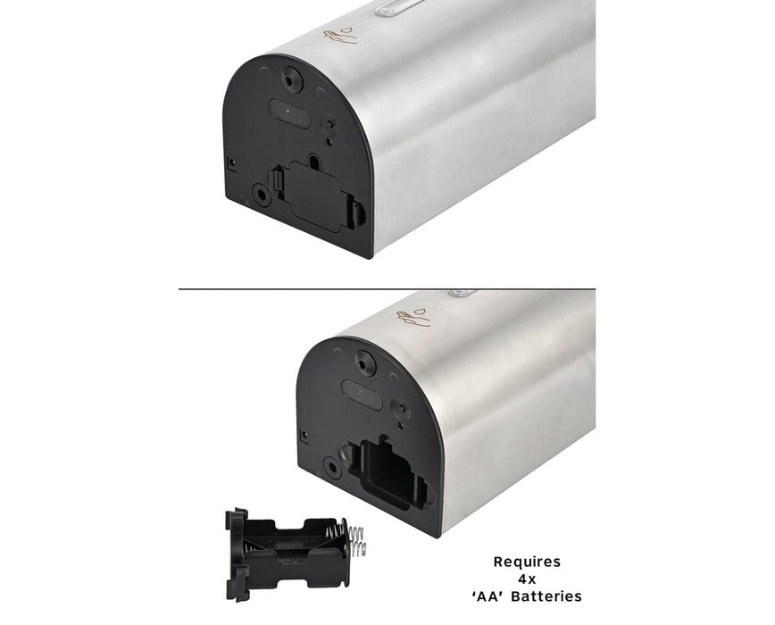 Automatic Hands-Free Stainless Steel Gel Hand Sanitizer/Soap Dispenser