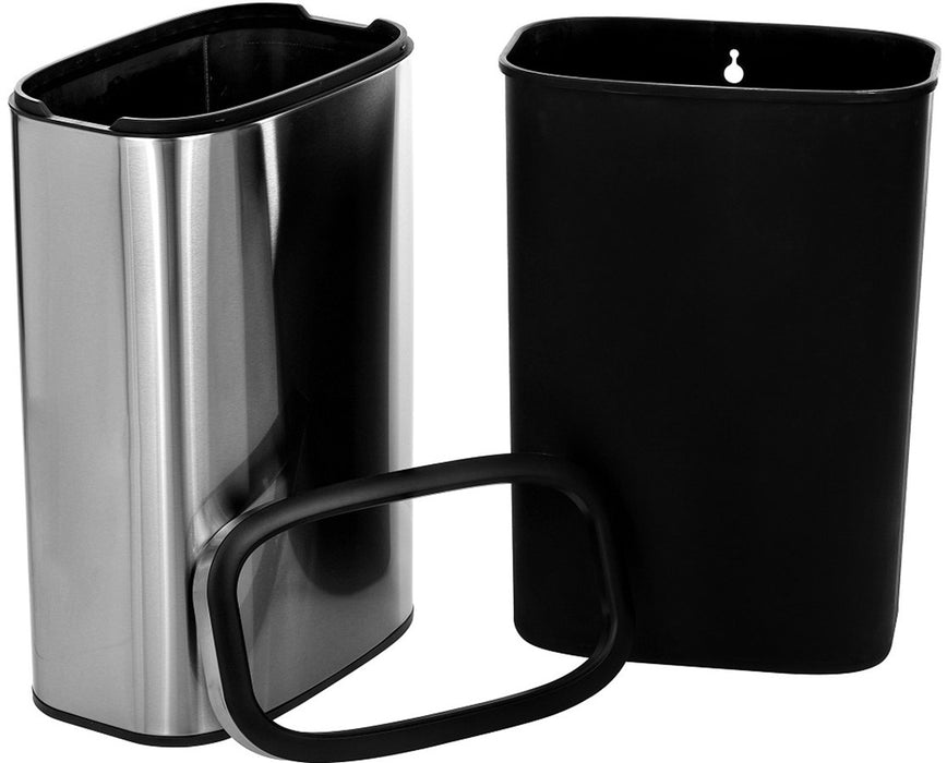 Stainless Steel Open Trash Can