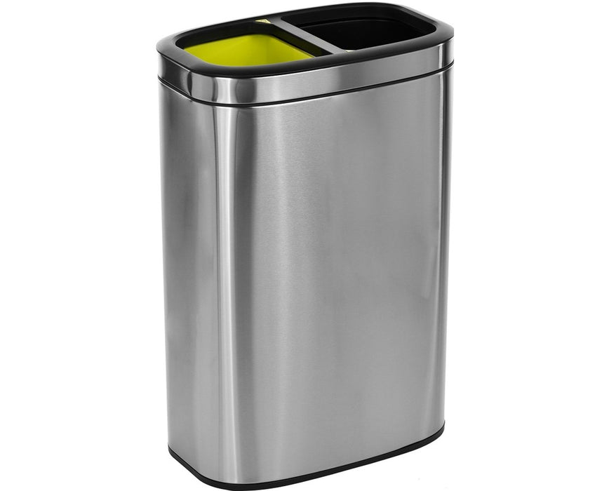 Stainless Steel Open Trash Can