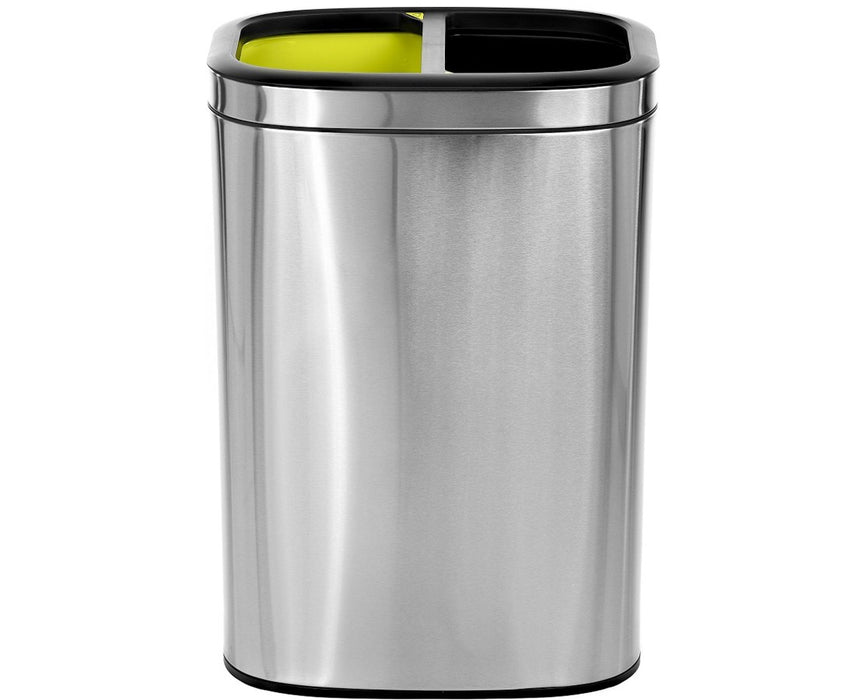 Stainless Steel Open Trash Can