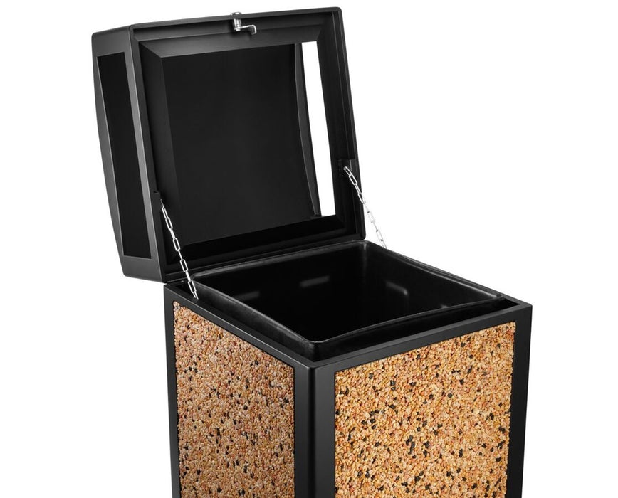 Rugged 40-Gallon All-Weather Trash Can