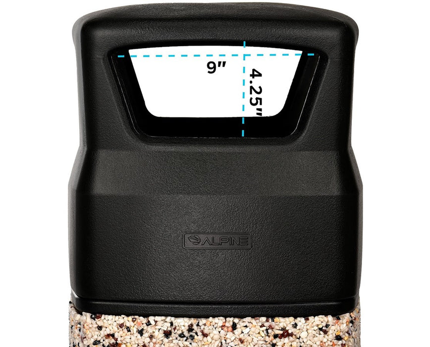 16-Gallon Outdoor/Indoor Trash Can