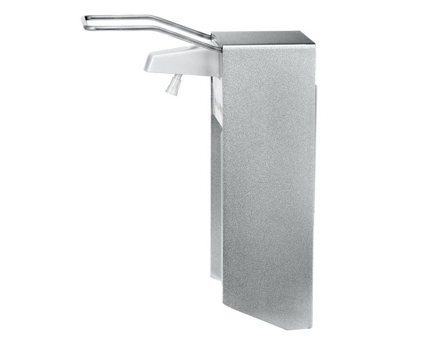 Elbow Press Liquid/Gel Soap & Hand Sanitizer & Dispenser, 2-Pack