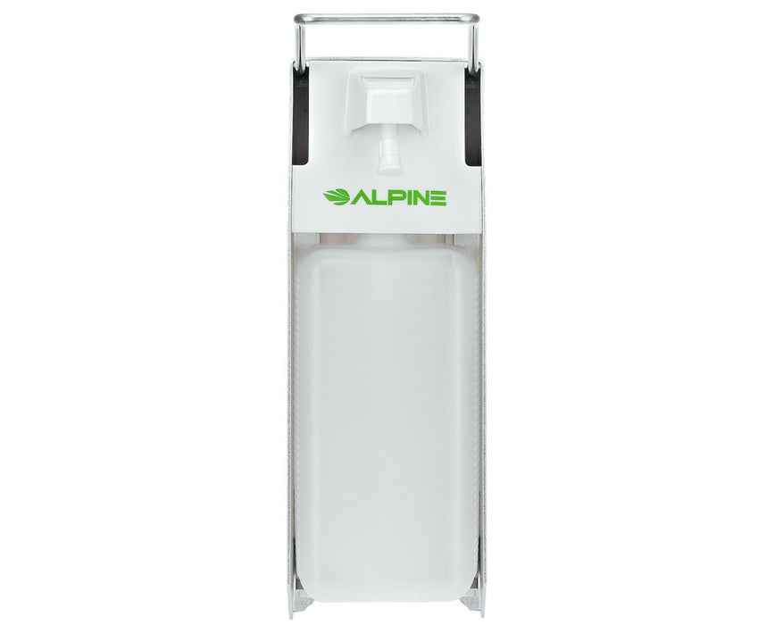 Elbow Press Liquid/Gel Soap & Hand Sanitizer & Dispenser, 2-Pack