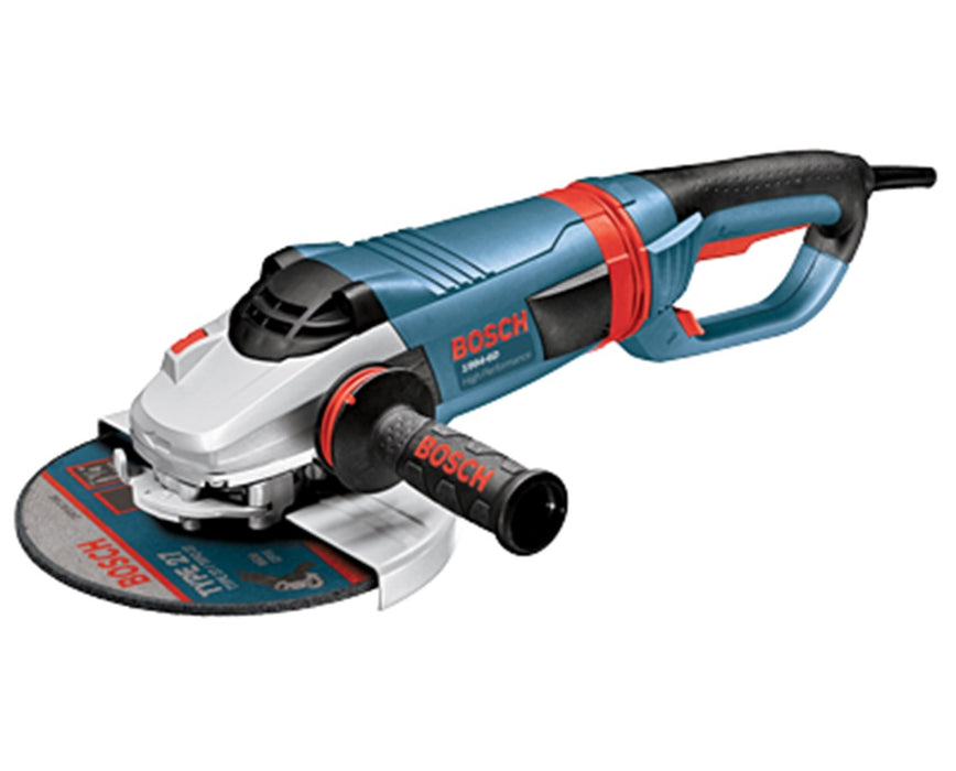 9" 6,500 RPM Large Angle Grinder With No Lock-on