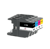 U.S. Remanufactured for Brother LC75 1 Black /  3 Color Ink Cartridges 4-pack