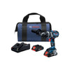 Bosch 18V Brushless Connected-Ready 1/2 in Drill/Driver Kit w/CORE18V 4 Ah Batteries | GSR18V-975CB25