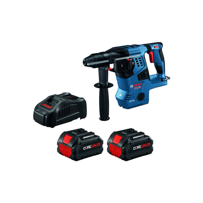Bosch 18V SDS-plus Bulldog 1-1/8 inch Rotary Hammer w/Li-Ion Batteries | GBH18V-28CK28