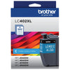 New, Pre-Owned - Brother LC402XLC High Yield Cyan Ink Cartridge