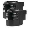 New, Pre-Owned - Brother LC209XXL Extra High Yield Black Ink Cartridge-Pack-2