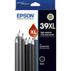 New, Pre-Owned - Epson 39XL High Yield Black Ink Cartridge, C13T04L192