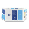New, Pre-Owned - HP 90 400ml Value Pack Cyan Ink Cartridge, Printhead and Cleaner C5079A
