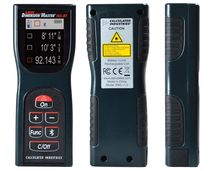 165-BT Laser Dimension Meter Master with Bluetooth