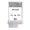 U.S. Remanufactured for Canon PFI-101R 130ml Red Ink Cartridge